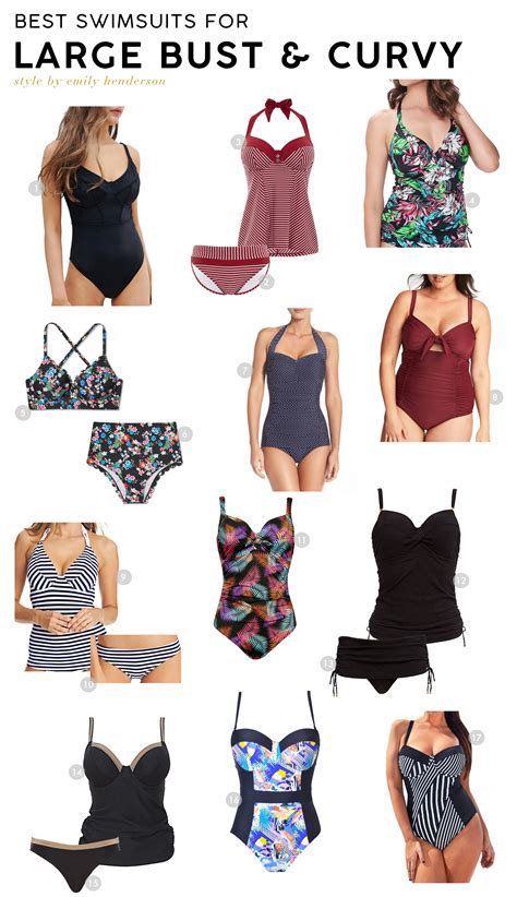 busty women in swimsuits|22 Stylish Swimsuits for Women with Big Busts .